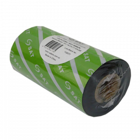 Cinta Ribbon Resina SAT 110mmx74Mts Out TT C x 36