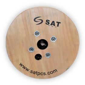 SAT Fibra ADSS, 24 Hilos Span 120m, G652D Monomodo, Diametro 9.5mm, Carrete 4km